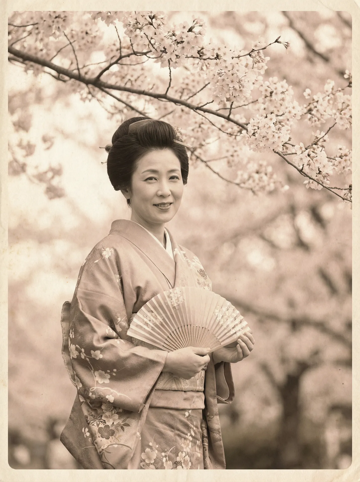 一位持扇的优雅 [里番动漫]里番动漫永久地址::精品里番动漫在线播放 在樱花树下的复古写真